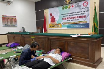 IKAHI Rantau gelar donor darah peringati hari sumpah pemuda