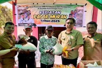 Pemkab Kotim distribusikan 5000 paket sembako murah untuk delapan kecamatan