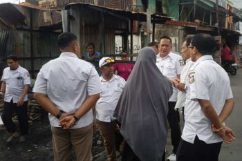 Perumda Pasar Makassar bantu pemulihan pasar Kerung-kerung usai kebakaran