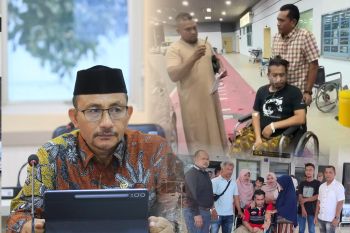 Sakit parah di Malaysia, Bang Tompul Eumpang Breuh dipulangkan ke Aceh