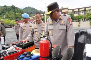 Kapolda Sulbar pastikan kesiapan peralatan SAR hadapi cuaca ekstrem