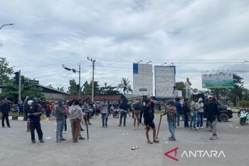 Polda kerahkan 841 personel gabungan amankan aksi penutupan jalan di Kendari