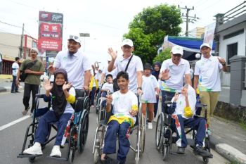 PLN Babel dan YBM PLN hadirkan kebahagiaan bagi anak yatim, dhuafa, dan disabilitas di HLN Ke-80
