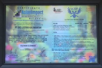 PT SLK paparkan program pemberdayaan ekonomi lokal dalam AISRA 2025