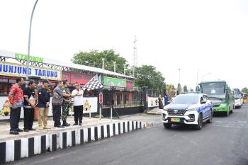 Bupati Kapuas lepas peserta Persami KKRI ke tingkat provinsi