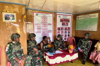 Satgas TNI Yonif 521/DY memperkuat komunikasi dengan tokoh agama Bolakme