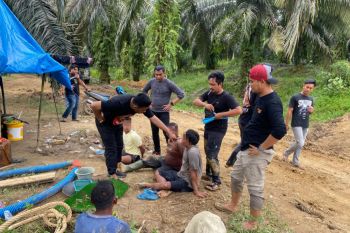 Polres Pasaman Barat  razia penambangan emas tanpa izin