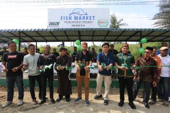 ASAR Humanity bangun pasar ikan untuk warga Aceh Utara
