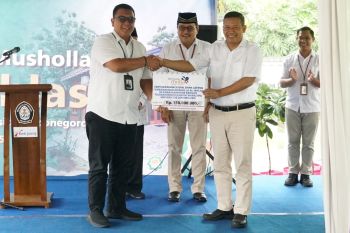 Bank Jateng bantu pembangunan mushola di KHDTK Wanadipa