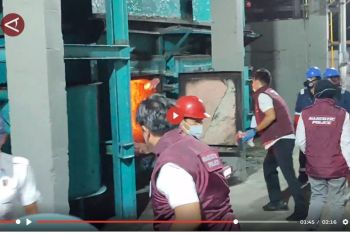 Bareskrim Polri musnahkan 2,1 ton narkoba di Cilegon - VIDEO