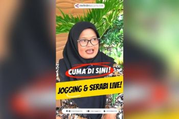 Cuma di sini! jogging & serba live!