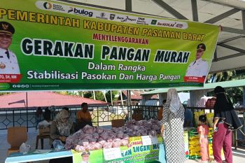 Pemkab Pasaman Barat adakan gerakan pangan murah di daerah pesisir