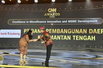 Bank Kalteng raih penghargaan nasional, bukti konsistensi dukung UMKM