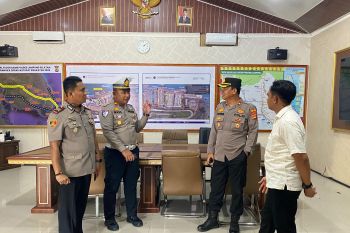 Polres Lamsel pastikan kesiapan pos terpadu pelabuhan Bakauheni jelang Nataru