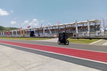 Pembalap NTB juara National Sport 250cc MRS di Sirkuit Mandalika