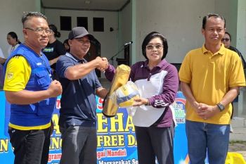 Wabup Gumas berharap warga desa semakin semangat berolahraga