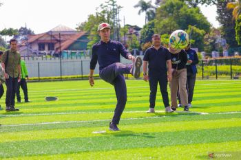 Pemkot Bogor rampungkan revitalisasi lapangan di Taman Manunggal