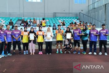 Tes jasmani tahap I, puluhan peserta Binlat hadir di Stadion Batu Canai