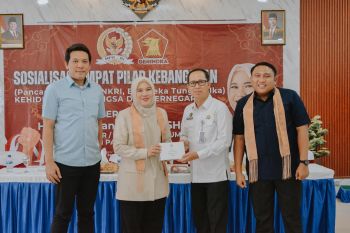 Anggota DPR RI Kartika Sandra Desi sosialisasi Empat Pilar Kebangsaan di Lapas Banyuasin