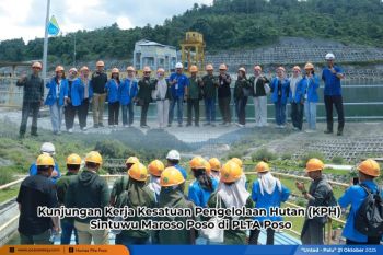 Poso Energy terima Kunker KPH Sintuwu Moroso dan Mahasiswa Untad