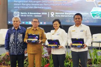 BPKP Kalsel akselarasi ekonomi desa melalui  pengelolaan keuangan