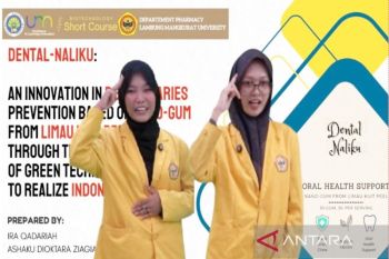 Mahasiswi ULM ciptakan karya ilmiah berbahan jeruk purut jadi nano alami cegah karies
