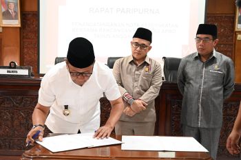 Pemkot dan DPRD Kota Bukittinggi sepakati kebijakan anggaran 2026