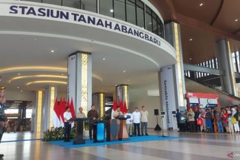 Prabowo launches revamped Tanah Abang Station to boost rail services