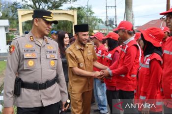 Kapolres Padang Panjang ajak semua pihak tanggap darurat bencana Hidrometeorologi