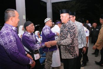 Wawako Payakumbuh sambut kedatangan 21 Jamaah Haji Kloter XV