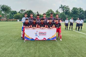 Popnas 2025, tim sepak bola Banten melaju ke semifinal