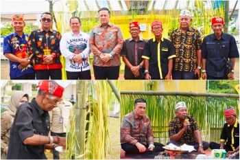 Bupati Lamandau hadiri ritual adat pembuka Festival Babukung
