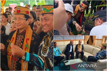 Kunjungi IAHN Tampung Penyang, Menag perkuat gagasan ekoteologi