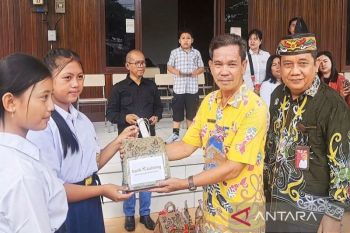 Pemkab Gunung Mas apresiasi kepedulian Bank Kalteng terhadap Sekolah Rakyat