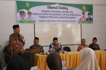 Bertanding tingkat provinsi, Pemkot Payakumbuh mulai TC untuk Kafillah