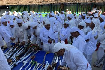 Pemkab Maluku Tengah lestarikan budaya  Ma'atenu Pakapita Matasiri lewat pagelaran di Pelauw