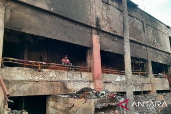 Polisi selidiki peristiwa kebakaran Pasar Cikarang libatkan tim labfor