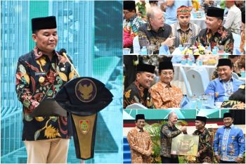 Gubernur Kalteng sambut kedatangan Menag RI dan Dubes Kerajaan Denmark