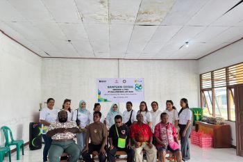 PLN UP3 Biak lakukan aksi sosial ke Panti Bina Netra Cenderawasih