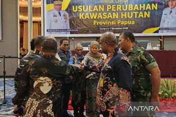 Pemprov Papua membahas tindak lanjut kawasan hutan mendorong investasi