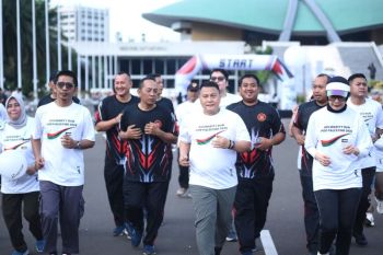 DPR RI gelar Solidarity Run for Palestine sebagai dukungan perjuangan