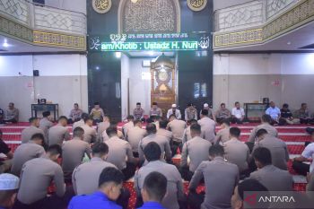 Polda Jambi gelar bimbingan rohani tingkatkan keimanan dan ketakwaan personil