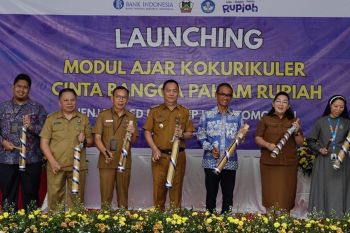 BI dan Pemkot Tomohon luncurkan modul ajar kurikuler CBP Rupiah