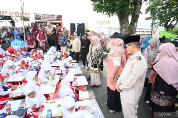 Wawako dan Bunda PAUD Bukittinggi apresiasi Lomba Menggambar Bentuk Geometri Anak