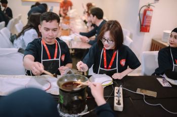 Perwakilan mahasiswa internasional UMS ikuti Festival Handai Indonesia 2025 di Jakarta