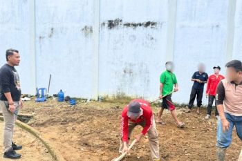 Lapas Narkotika Jambi bentuk karakter disiplin lewat gotong royong