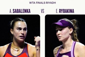 Sabalenka vs Rybakina di WTA Finals
