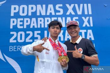 Atlet panahan Bekasi Ghifar Zen sumbang emas bawa Jabar juara umum Popnas