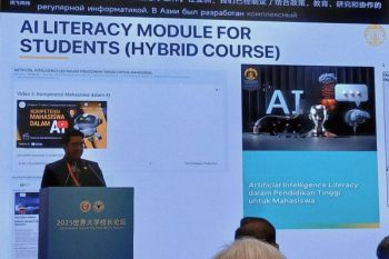 Rektor UI Heri Hermansyah tampil sebagai pidato kunci di forum rektor dunia