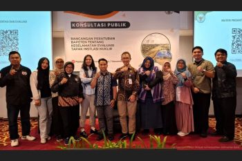 Kanwil Kemenkum Kalbar konsultasi publik rancangan peraturan BAPETEN